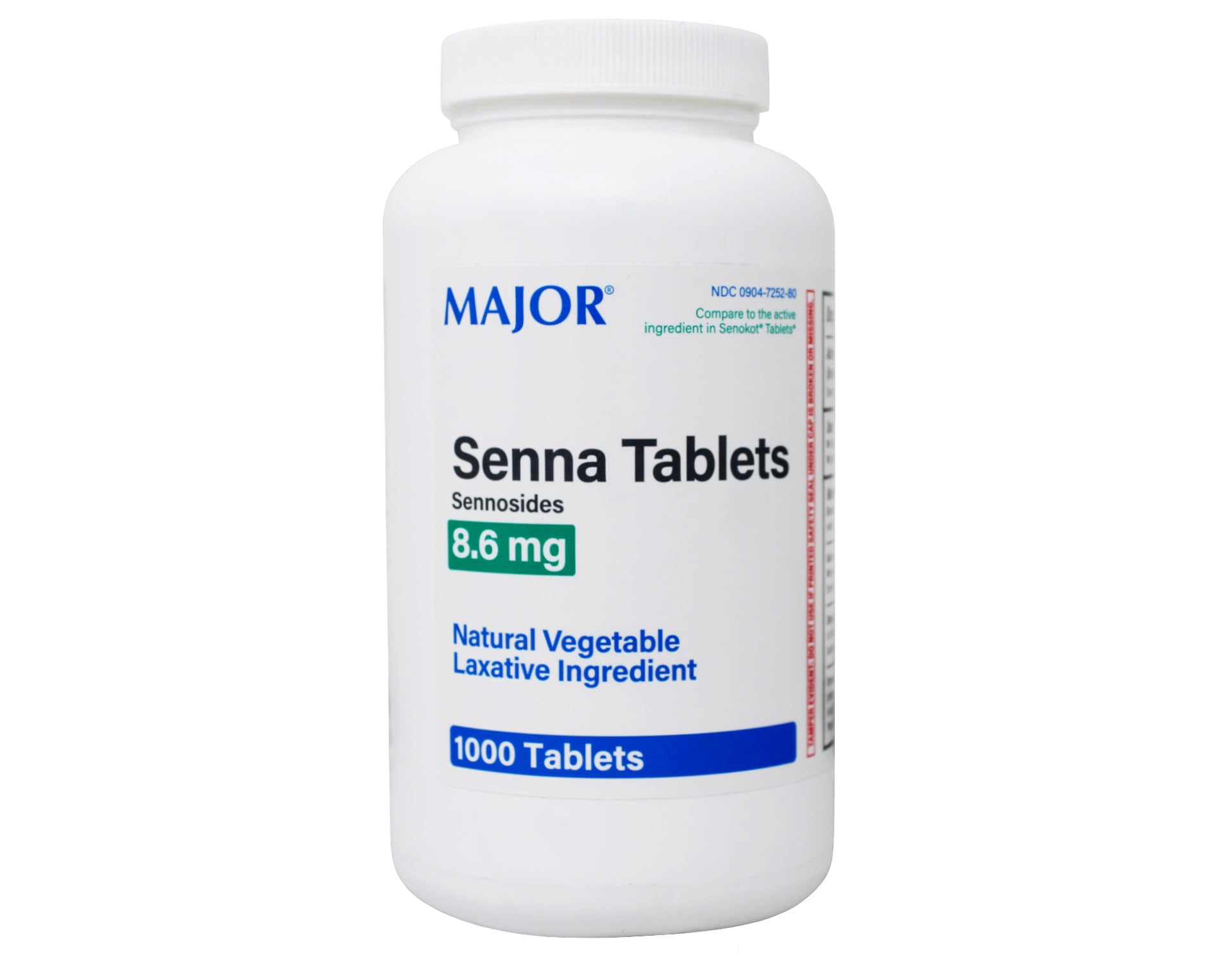 Amazon.com: Senna 8.6 mg Generic for Senokot Natural Vegetable